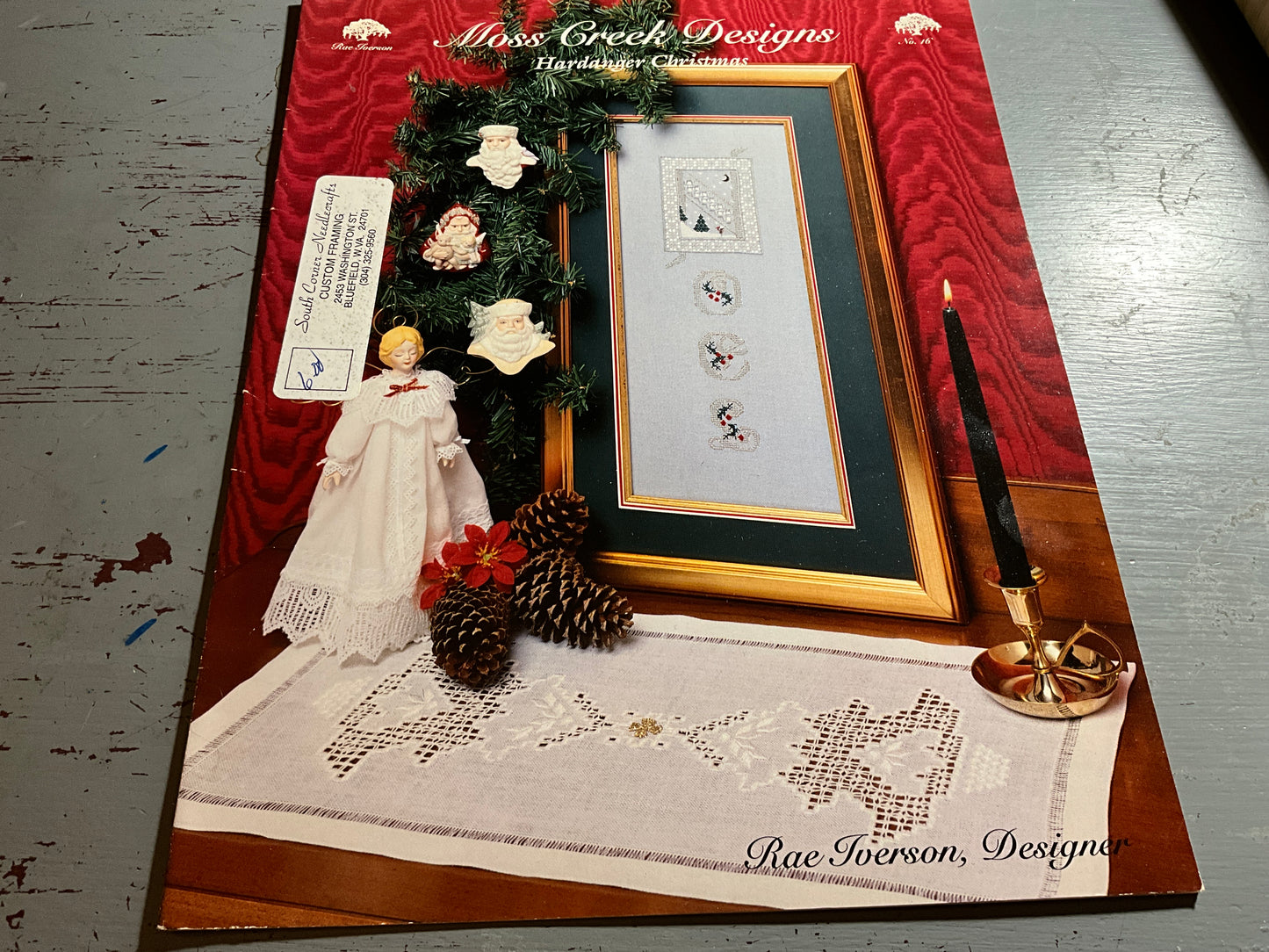 Moss Creek Designs Hardinger Christmas counted cross stitch chart