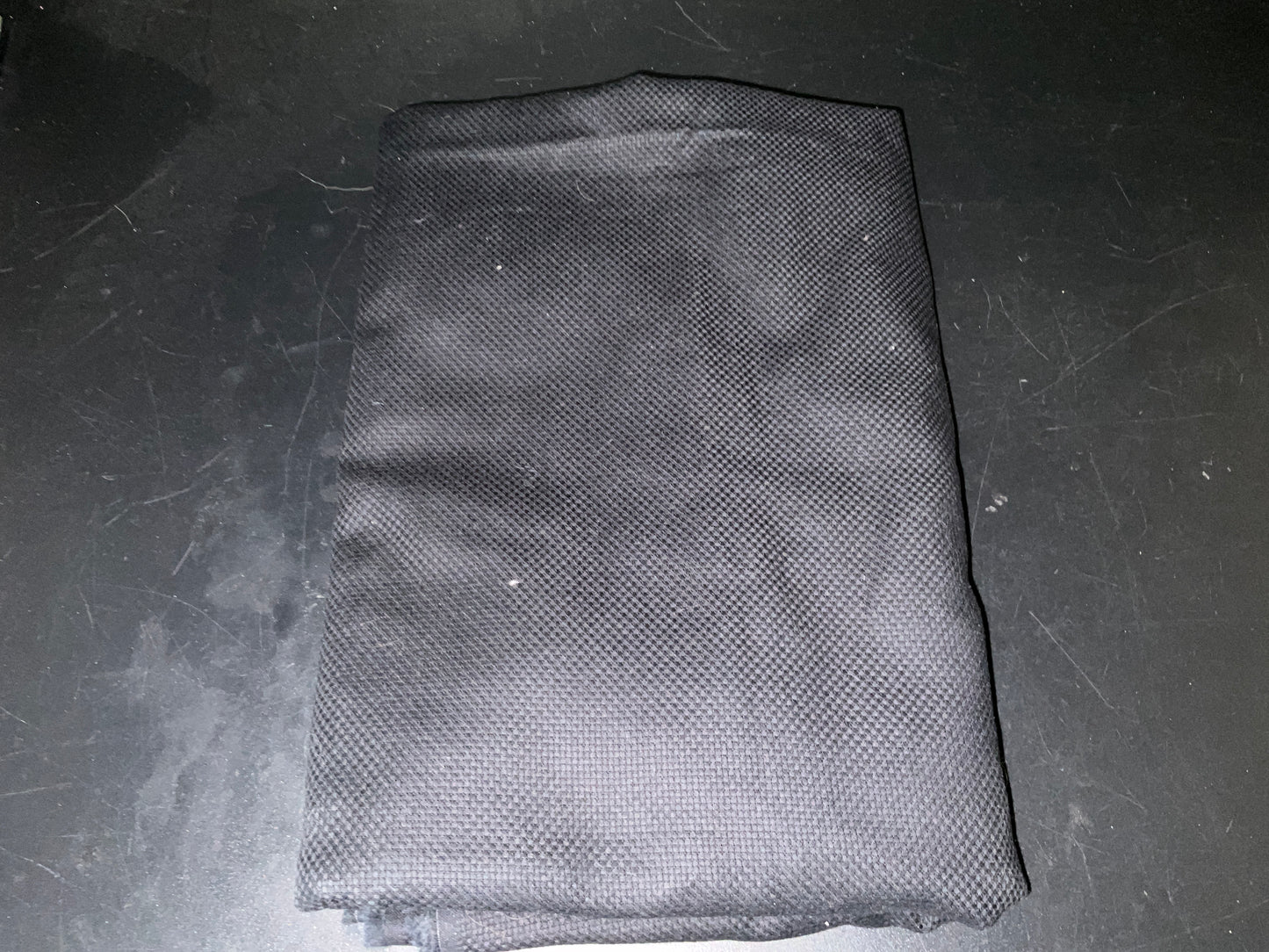 Soft AIDA Black 16 count needlecraft fabric 45 x 94 inches