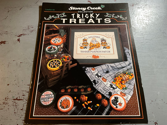 Stoney Creek Collection Tricky Treats Halloween cross stitch chart