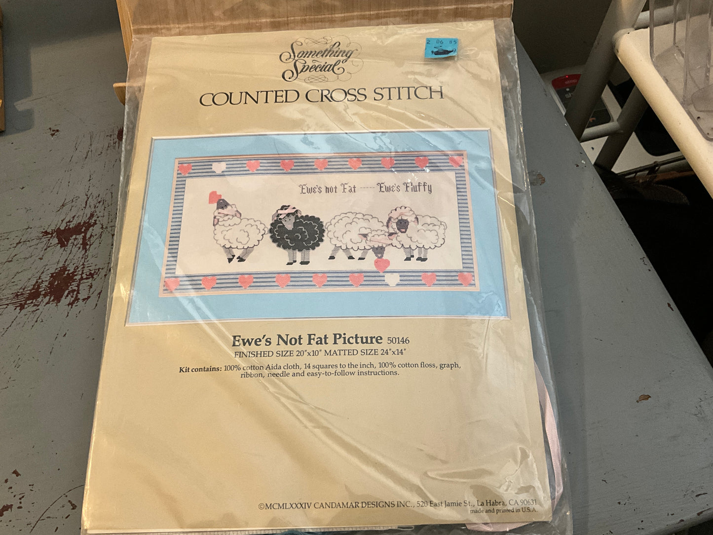 Something Special Ewe’s Not Fat Picture 50146 counted cross stitch kit