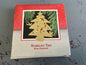 Hallmark Sparkling Tree 1988 Brass Keepsake Ornament QX493-1