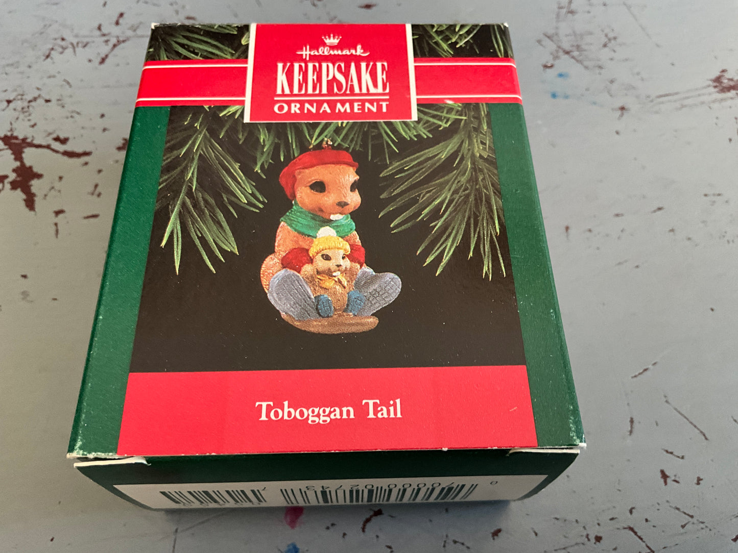 Hallmark Toboggan Trail Keepsake  Ornament QX545-9