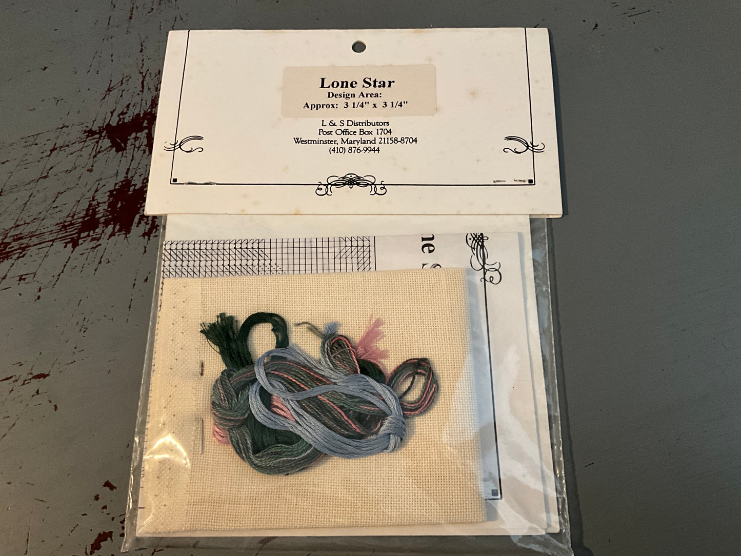 Lynn Tomlinson Designs Lone Star cross stitch kit