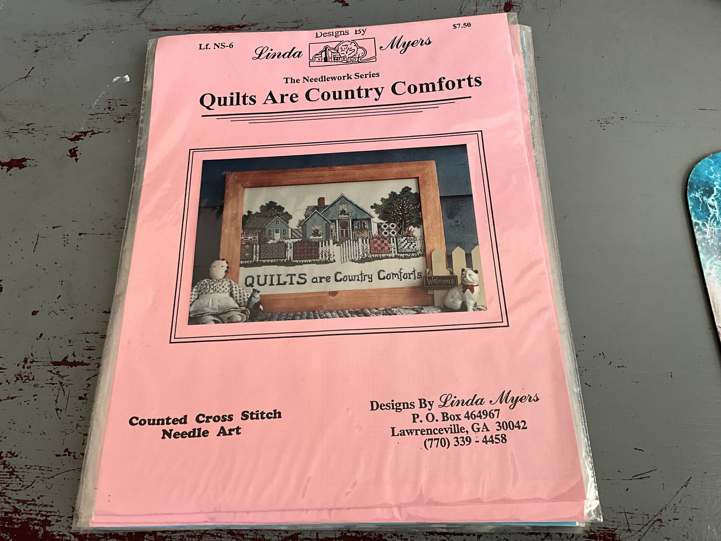 Linda Myer’s choice counted cross stitch charts see pictures and variations