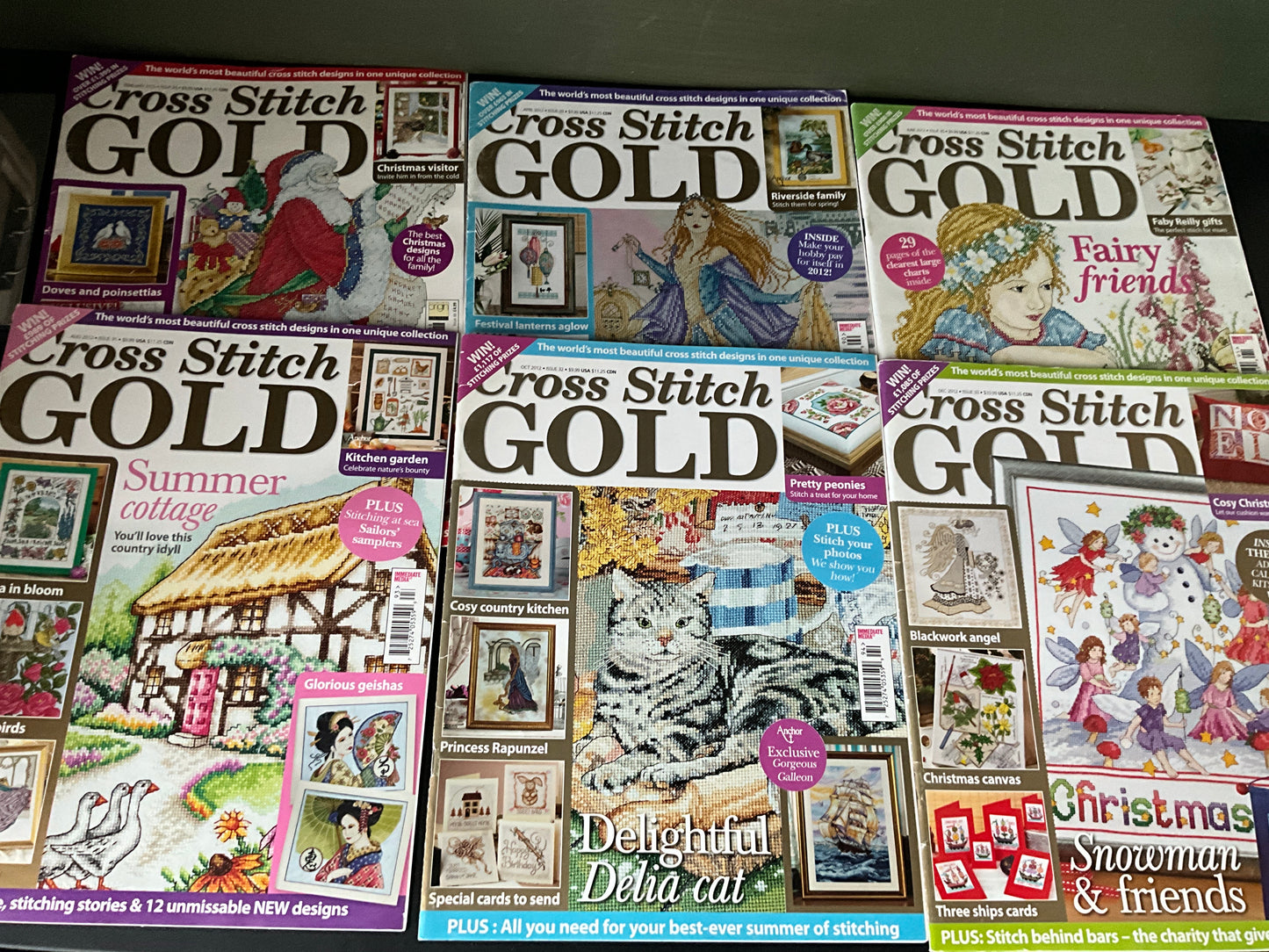Cross Stitch Gold magazine lot choice see pictures and variations*