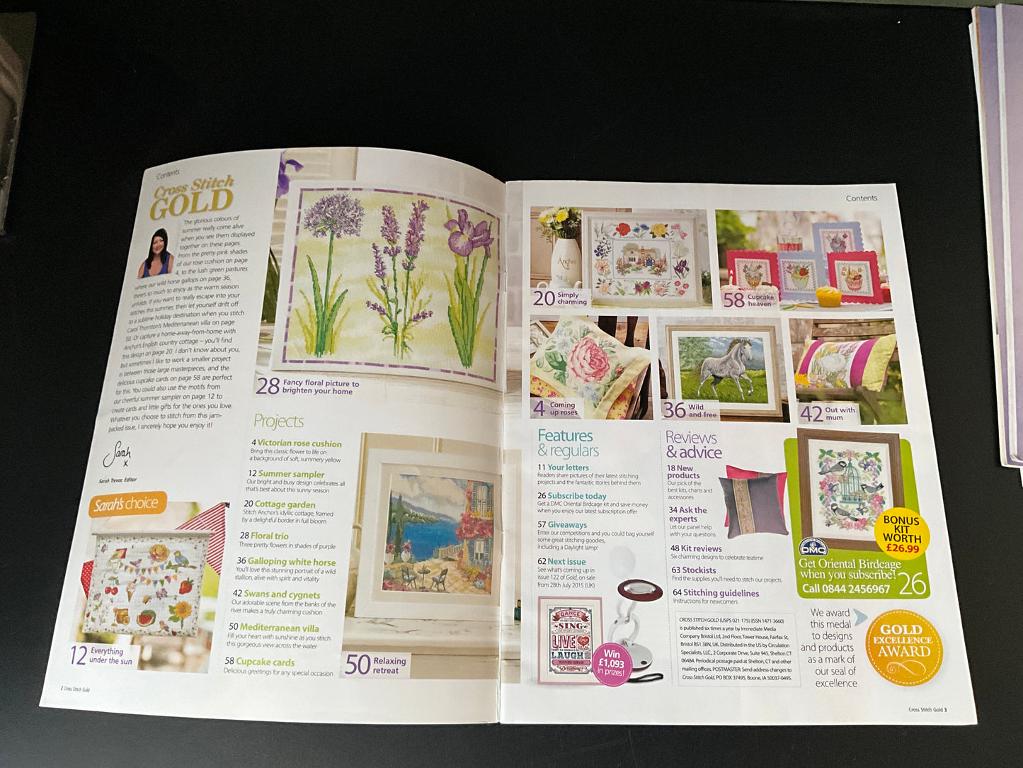 Cross Stitch Gold magazine lot choice see pictures and variations*