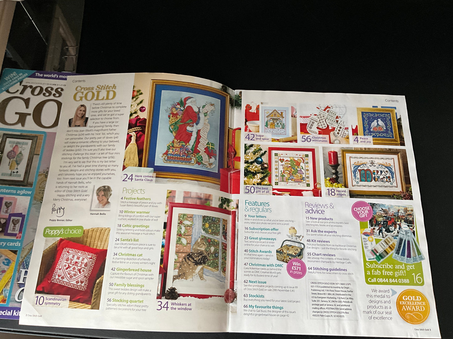 Cross Stitch Gold magazine lot choice see pictures and variations*