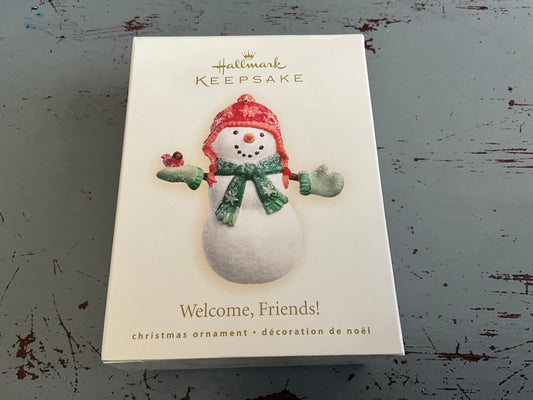 Hallmark Welcome Friends! 2007 Keepsake Ornament PR4093