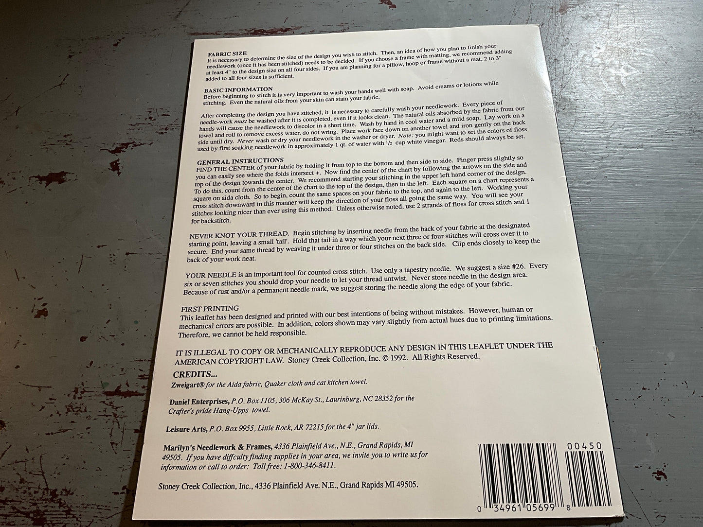 Stoney Creek Collection Tricky Treats Halloween cross stitch chart