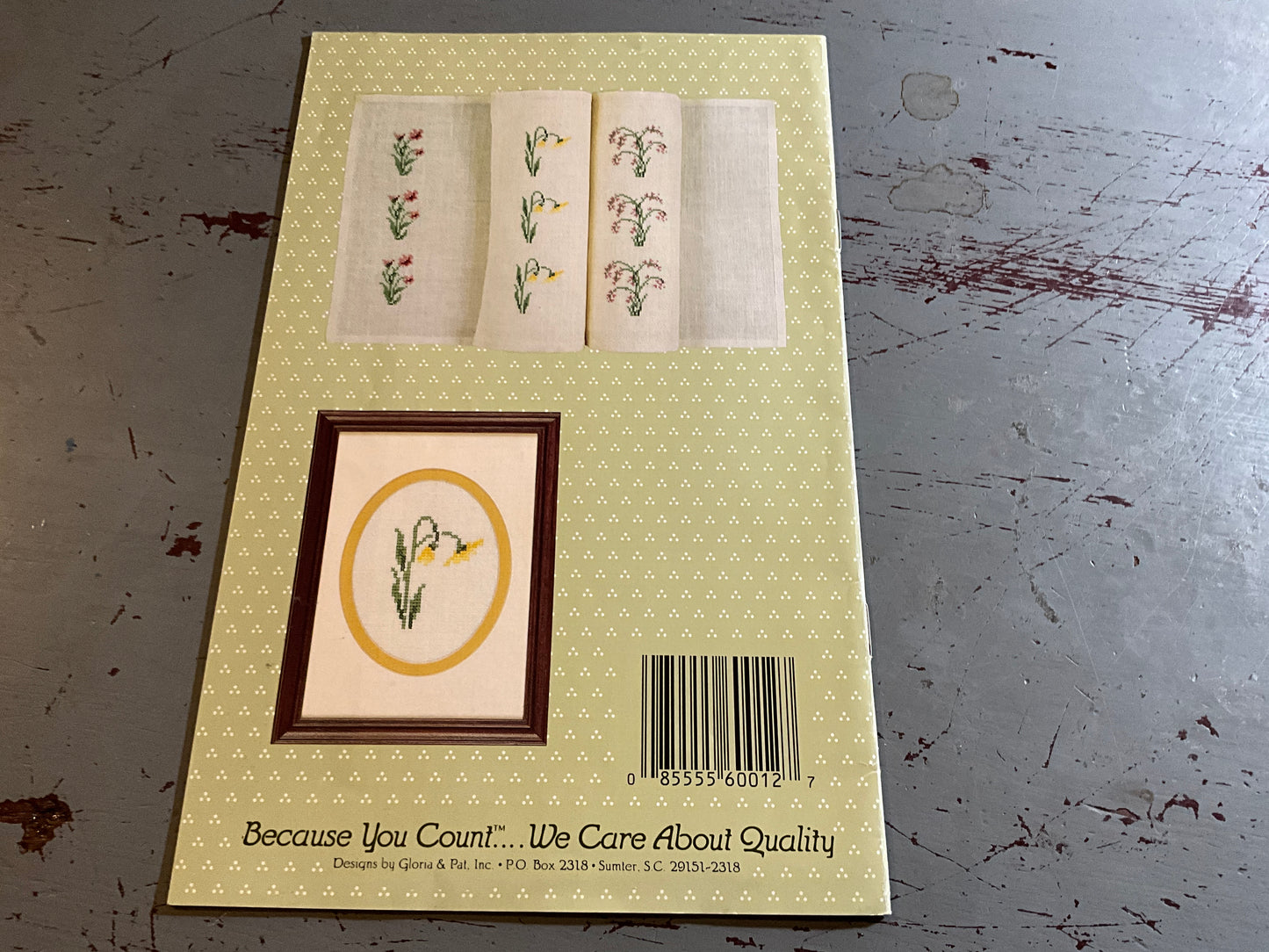 Designs by Gloria & Pat Little Things Count…Day After Day 3rd Collectors Series LTC 12 porporri counted cross stitch chart