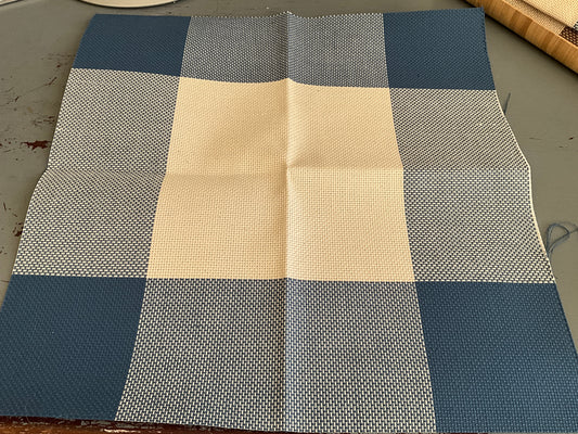 Hopscotch choice14 count fabric 15x15 inches see pictures and variations