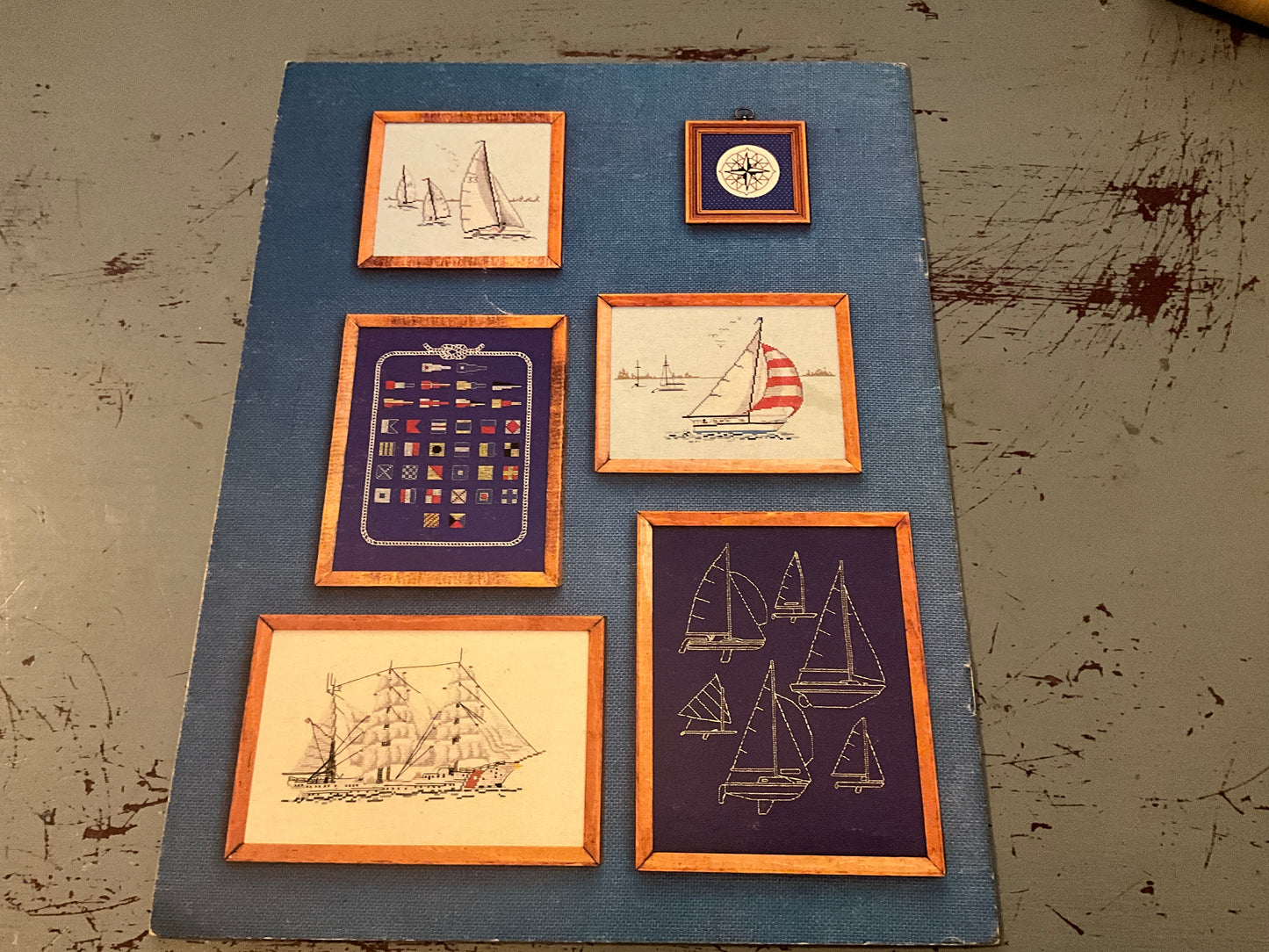 Tidewater Originals Sails counted cross stitch chart