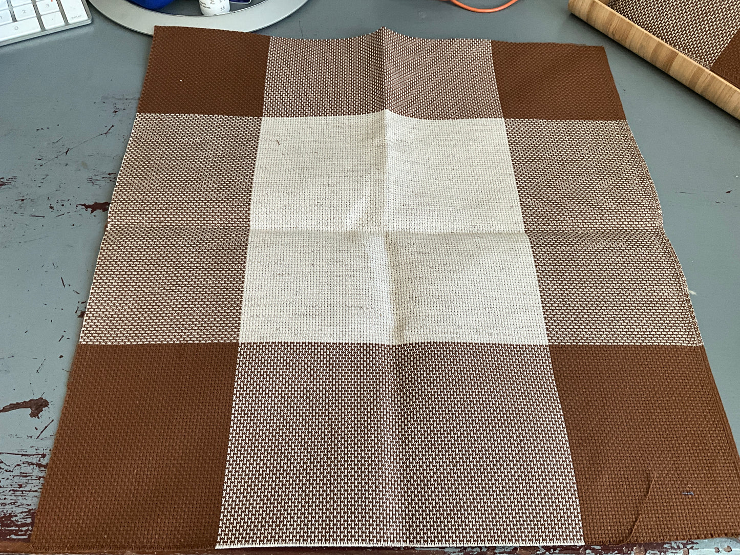 Hopscotch choice14 count fabric 15x15 inches see pictures and variations