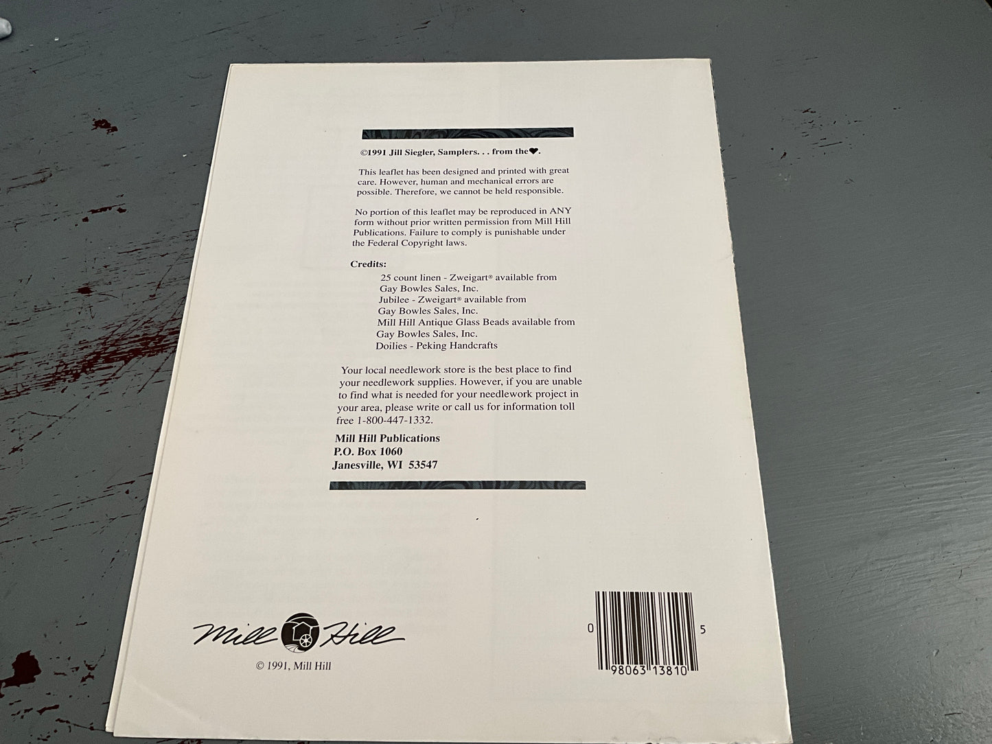 Mill Hill choice vintage counted cross stitch charts see pictures and Variations*