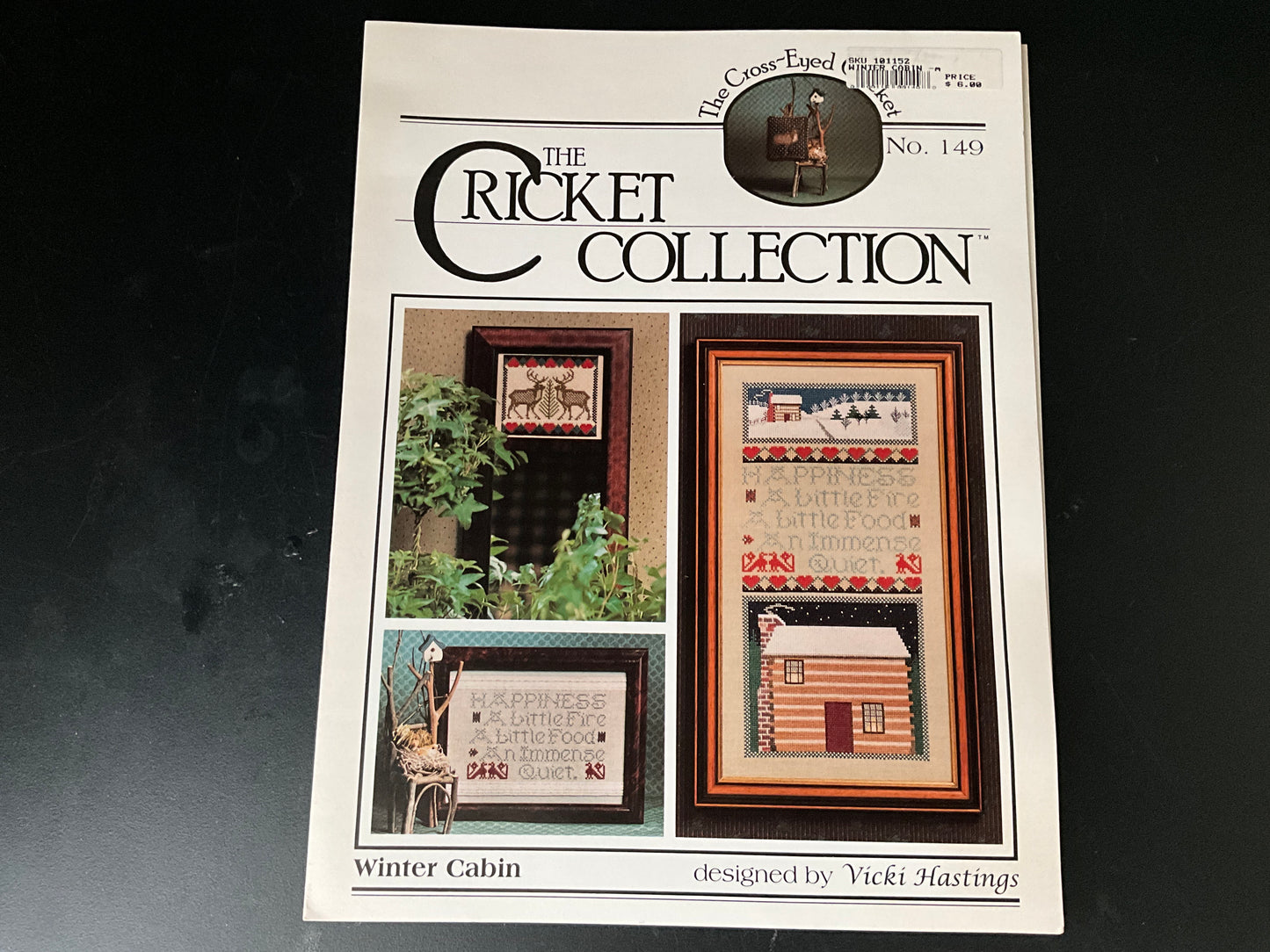 Cricket Collection choice  cross stitch charts see pictures & variations