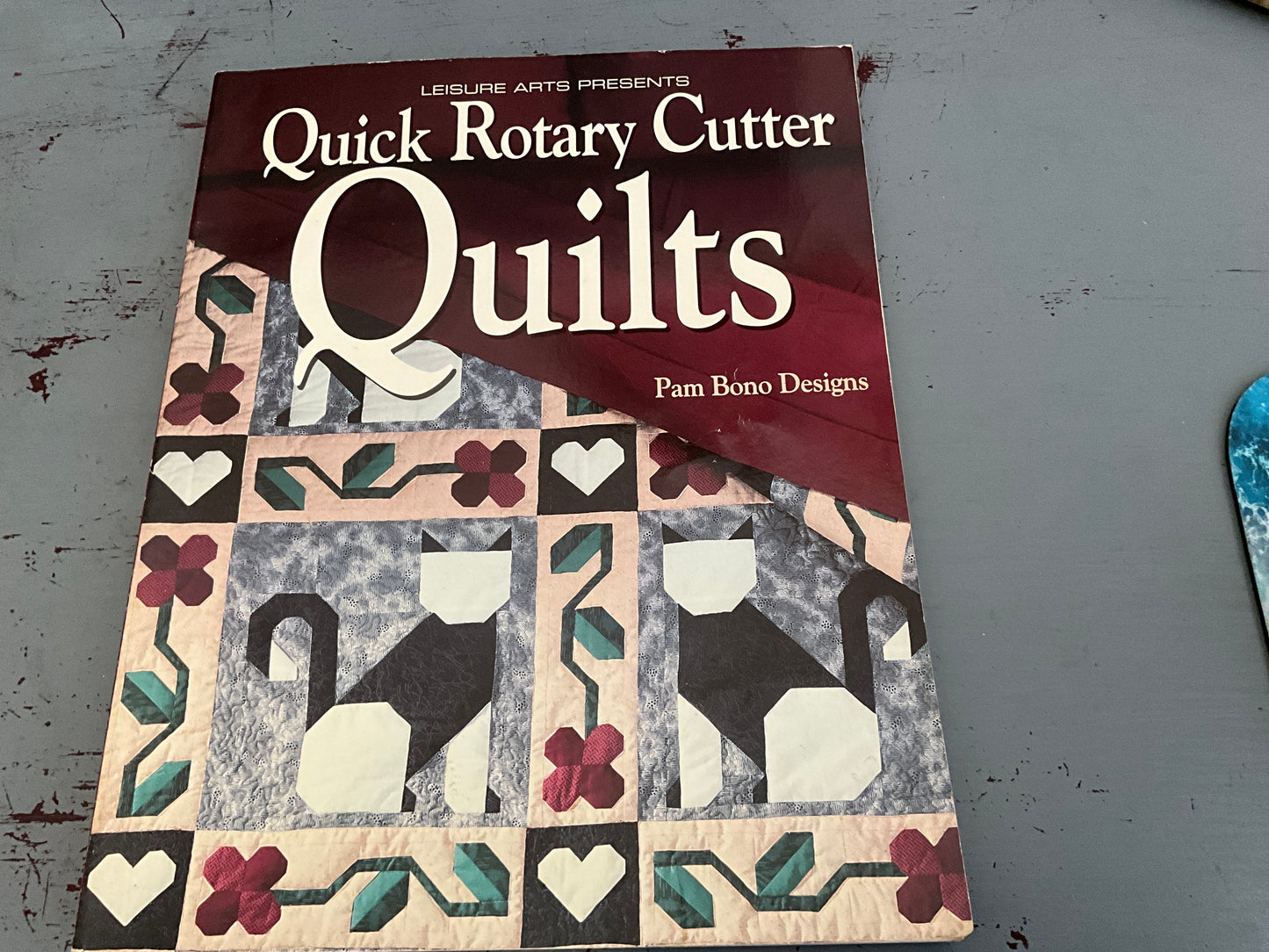 Leisure Arts Presents Quick Rotary Cutter Quilts Pam Bono Designs book