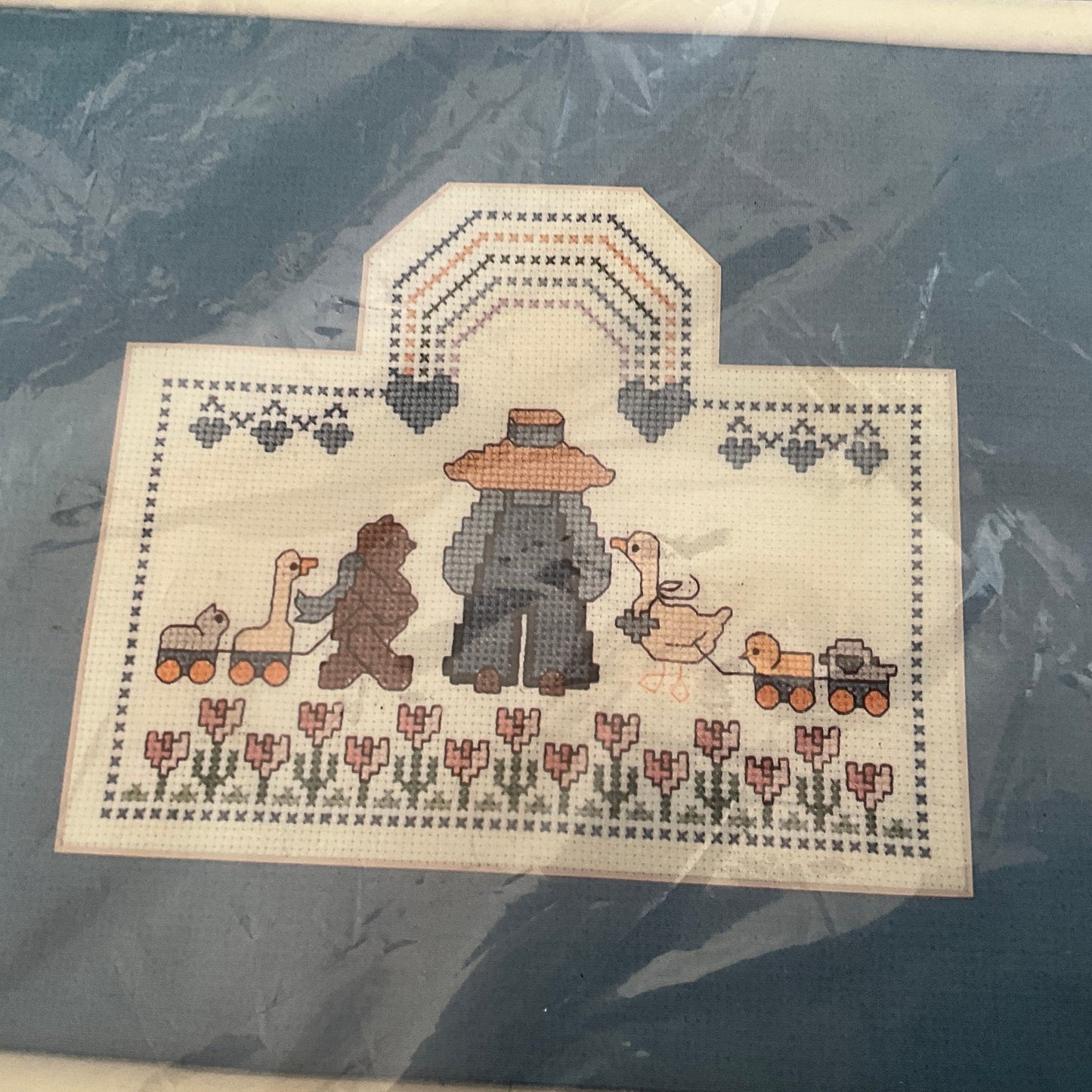 Bucilla Little Boy N’ Pals 4023 cross stitch kit