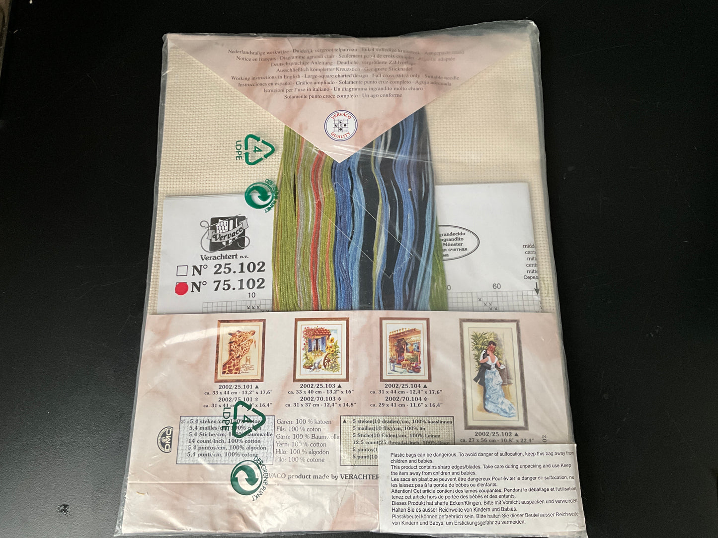 Verachert City Dance by Renoir cross stitch kit