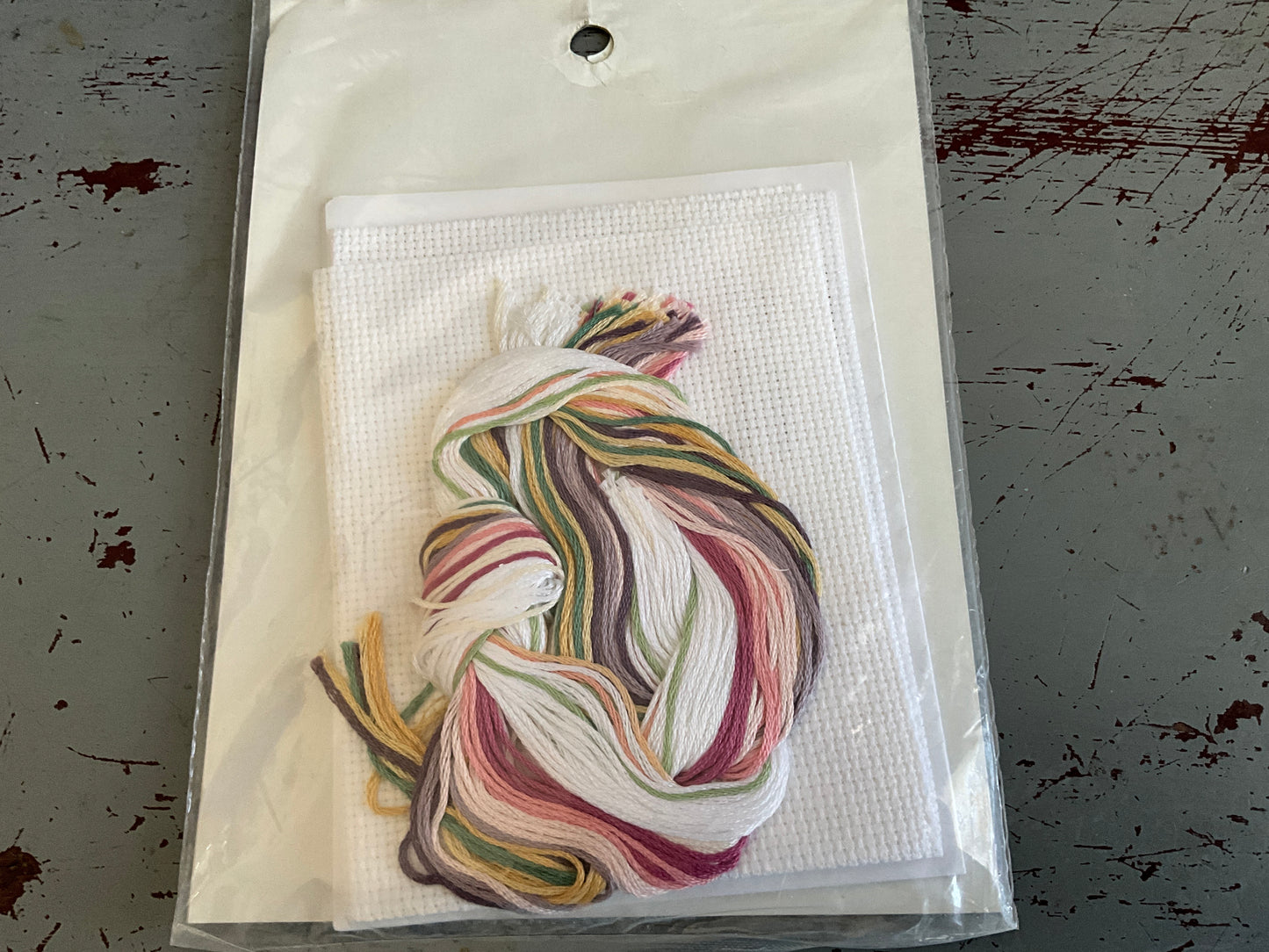 Sunset Jiffy Happy Beginnings cross stitch kit 5x7 inches