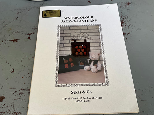 Sekas & Co. Watercolour choice of vintage counted cross stitch charts see pictures and variations*