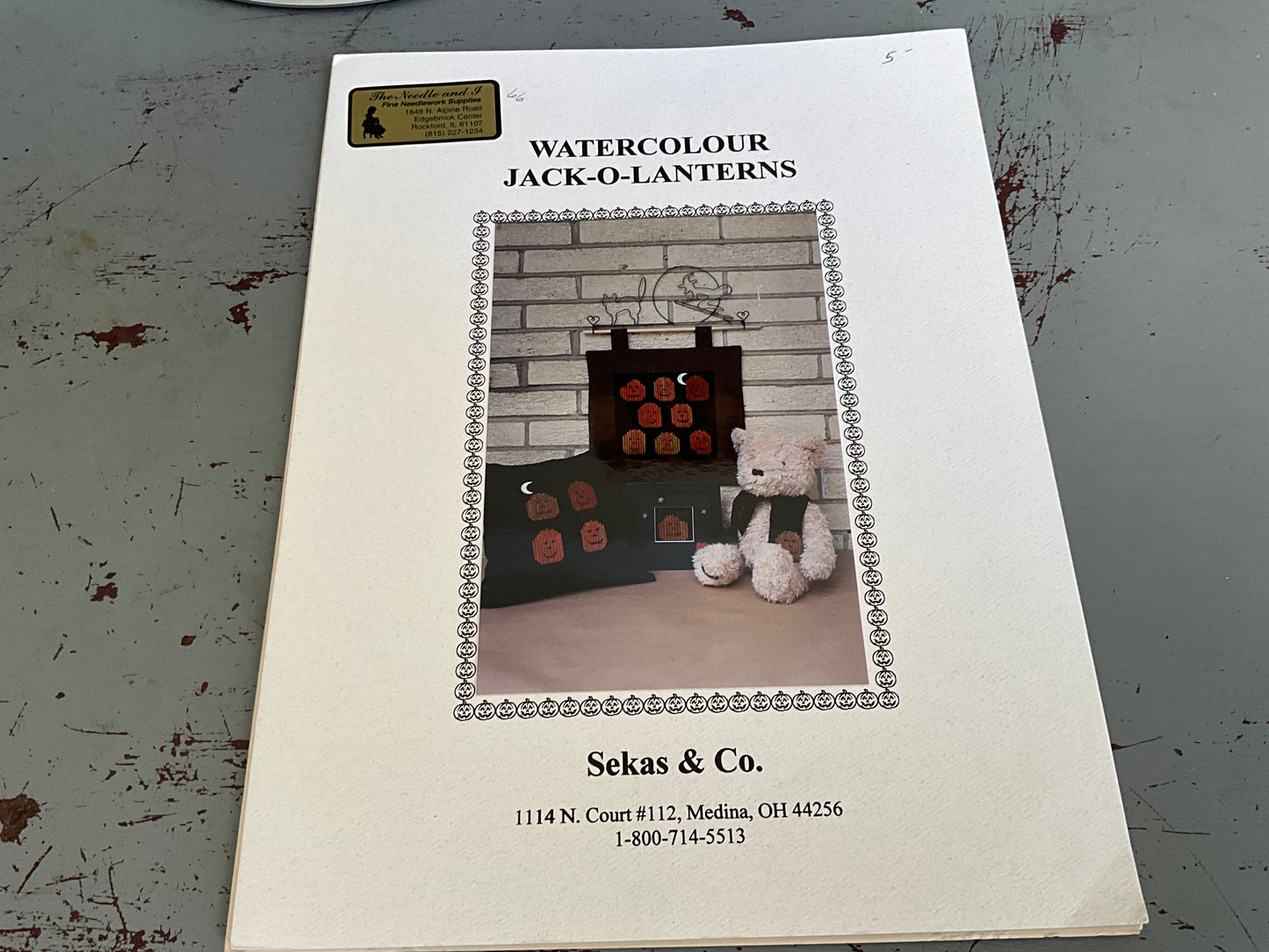 Sekas & Co. Watercolour choice of vintage counted cross stitch charts see pictures and variations*