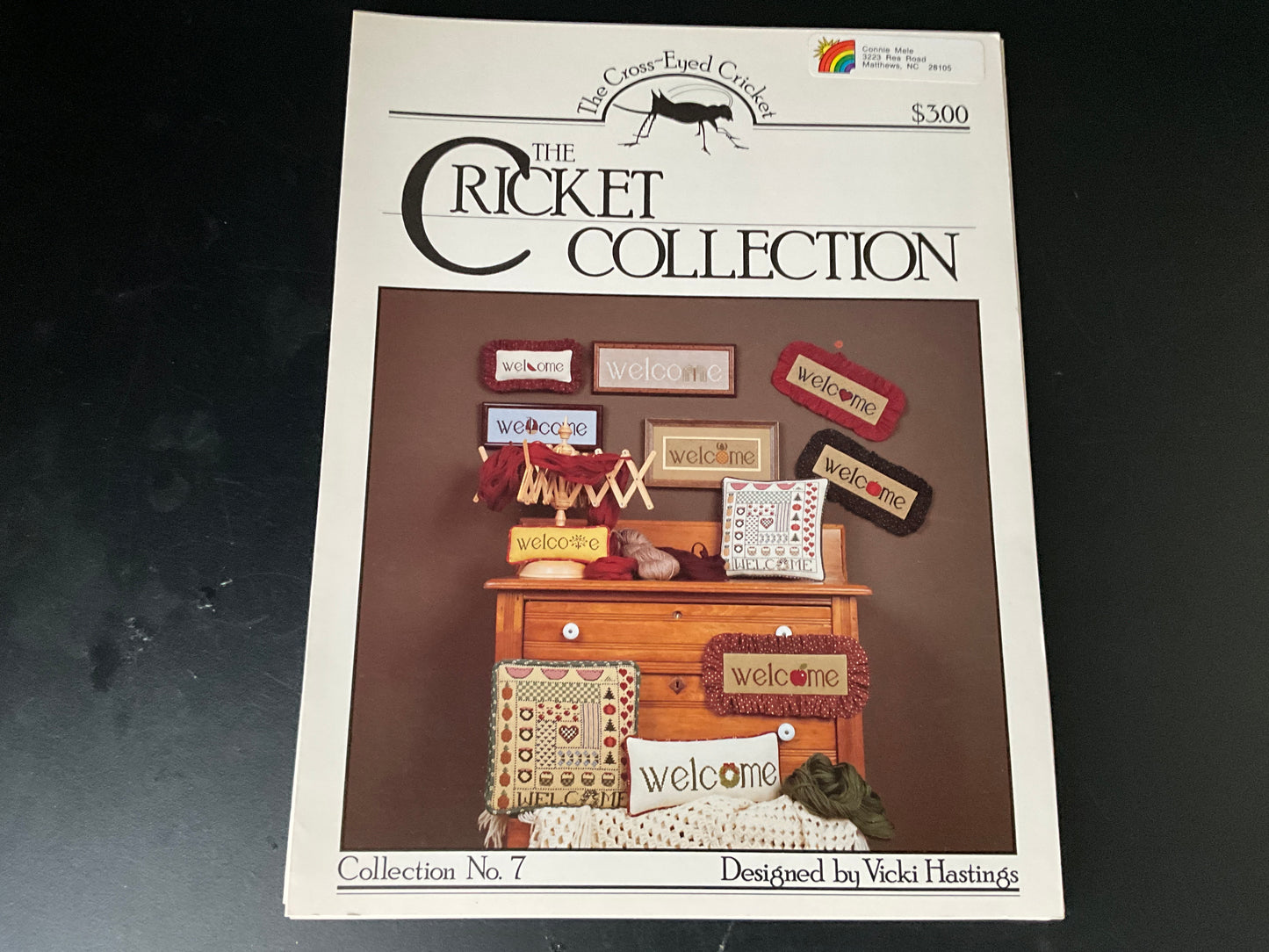 Cricket Collection choice  cross stitch charts see pictures & variations