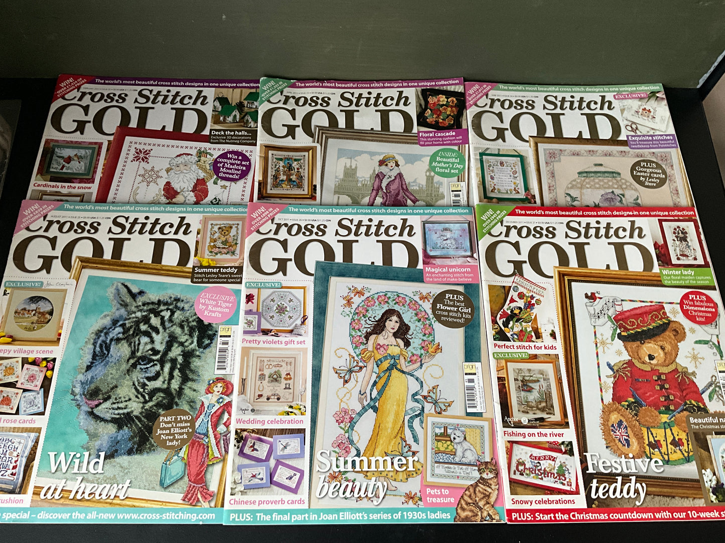 Cross Stitch Gold magazine lot choice see pictures and variations*