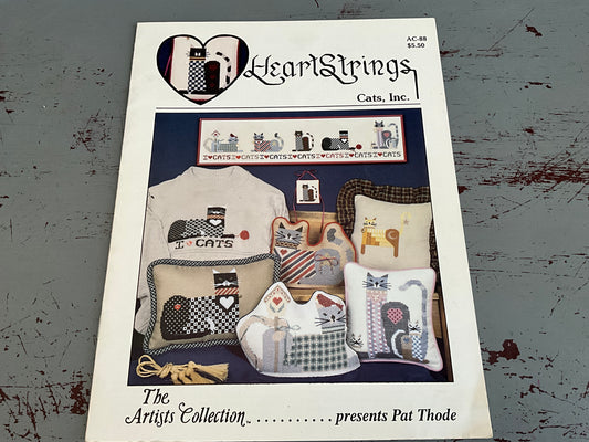Heartstrings Cats, Inc.AC-88 counted cross stitch chart