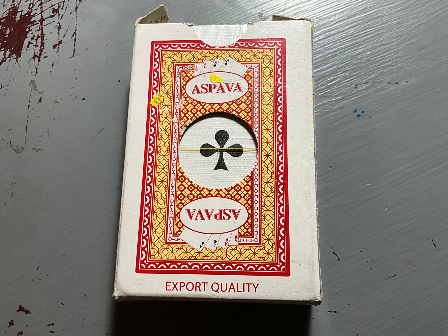 ASPAVA CEP TAKVIMI HEDIYELI export quality vintage playing cards A/30 in original wrapper