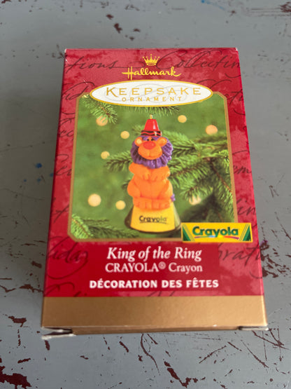 Hallmark King of the Ring Crayola Crayon 2000 Keepsake Ornament QX6864.