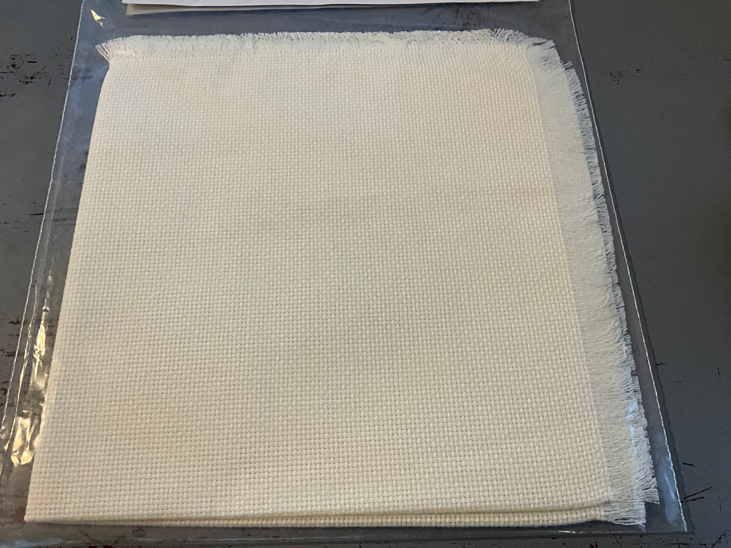 Bread Cover 16 count ivory 18x18 inche stitchable