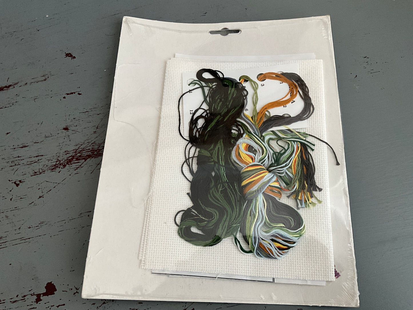 JanLynn Tractor #080-0465 counted cross stitch kit