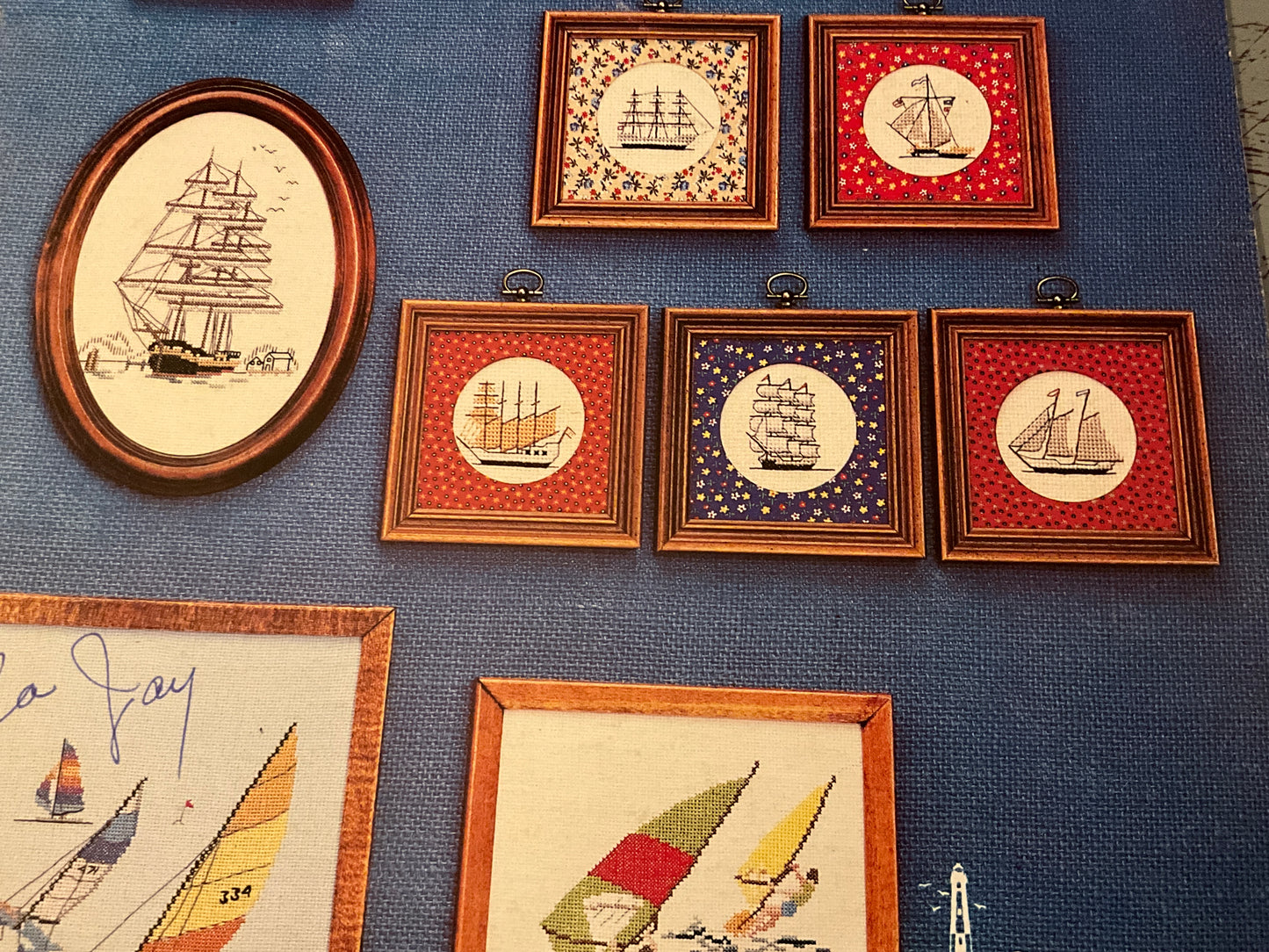 Tidewater Originals Sails counted cross stitch chart