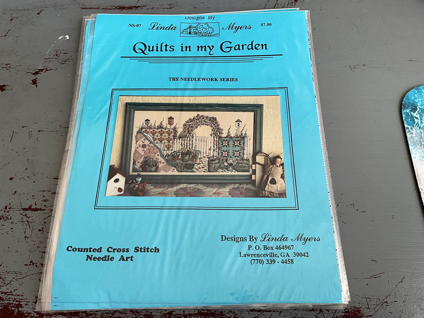 Linda Myer’s choice counted cross stitch charts see pictures and variations