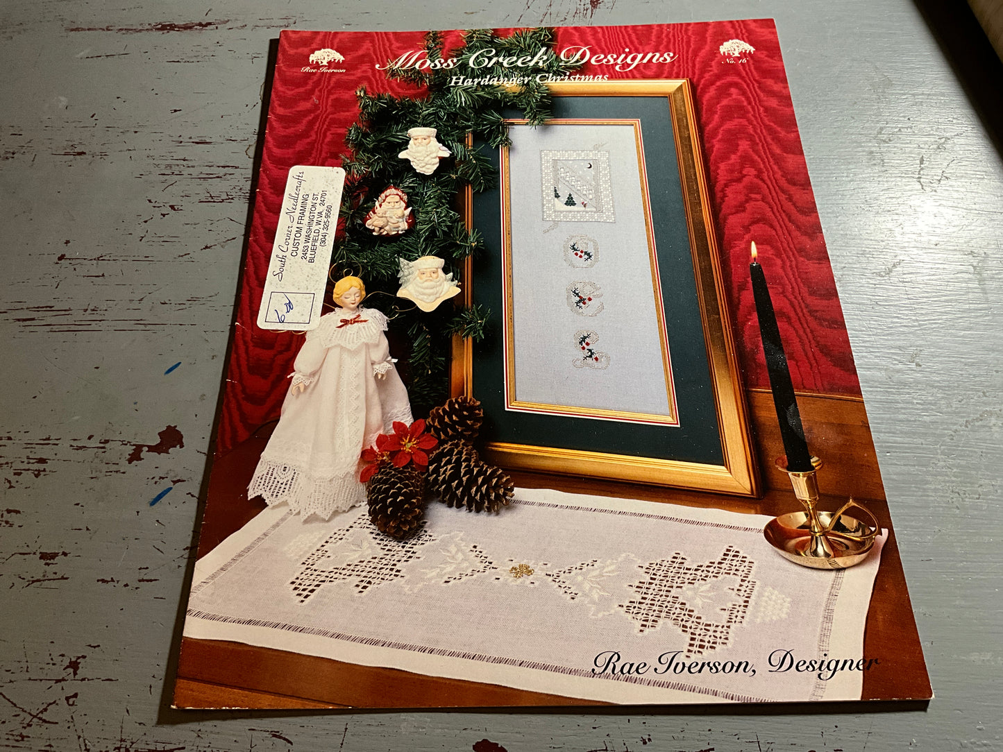 Moss Creek Designs Hardinger Christmas counted cross stitch chart