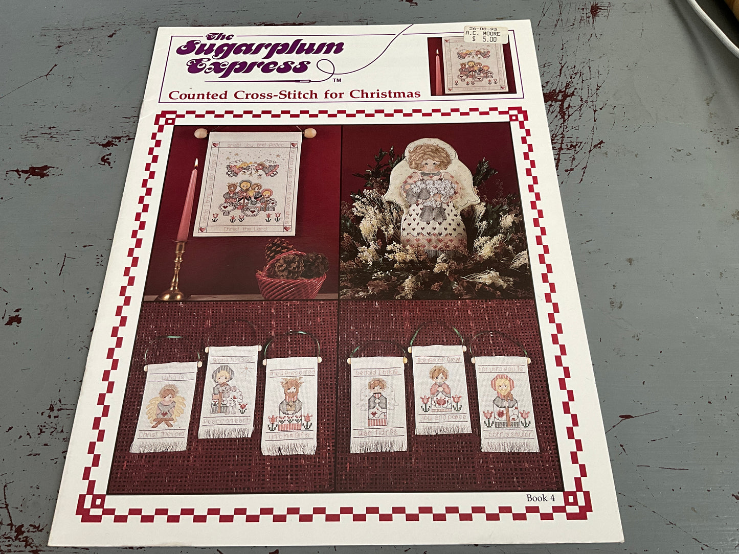 Sugarplum Express Counted Cross Stitch for Christmas chart