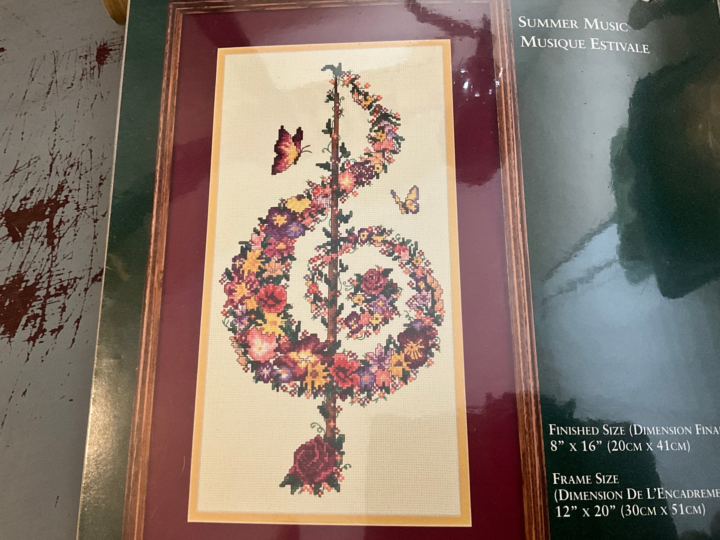 Elsa Williams Summer Music 02182 counted cross stitch kit