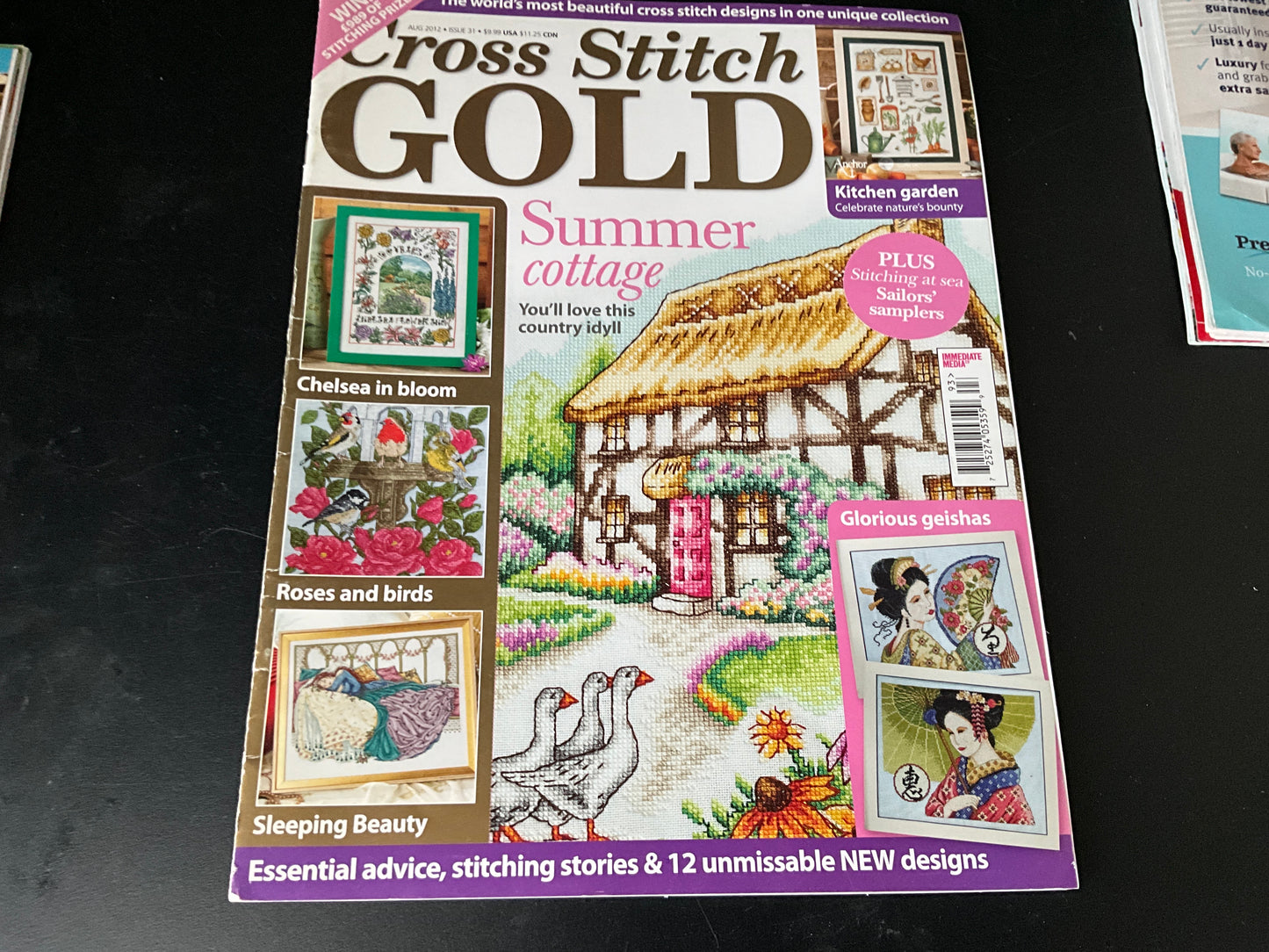 Cross Stitch Gold magazine lot choice see pictures and variations*