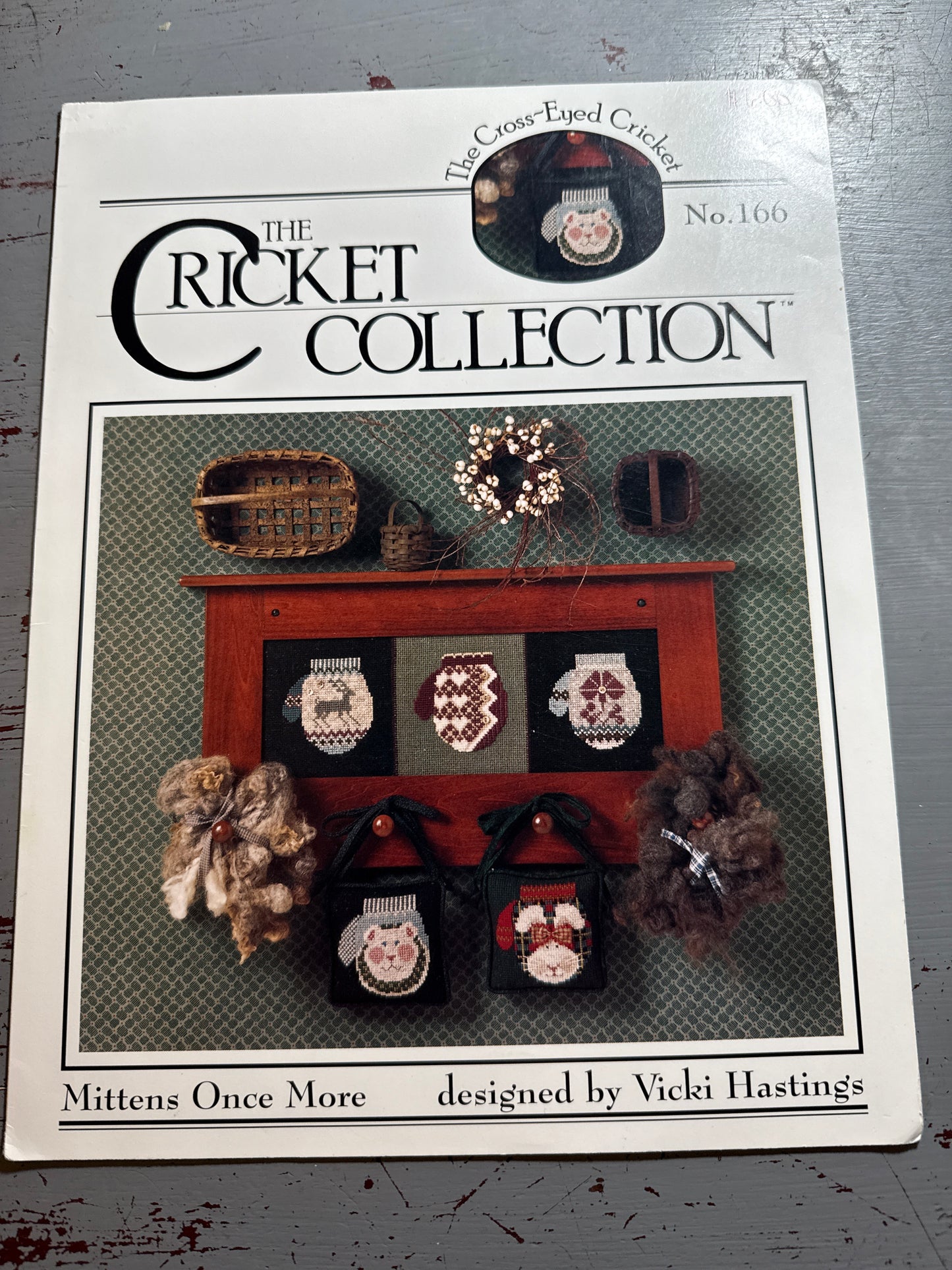 Cricket collection Mittens Once More cross stitch chart