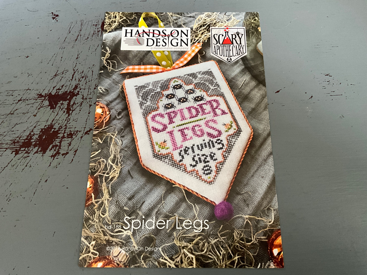 Hands On Design Scary Apothecary full set of 9 cross stitch charts