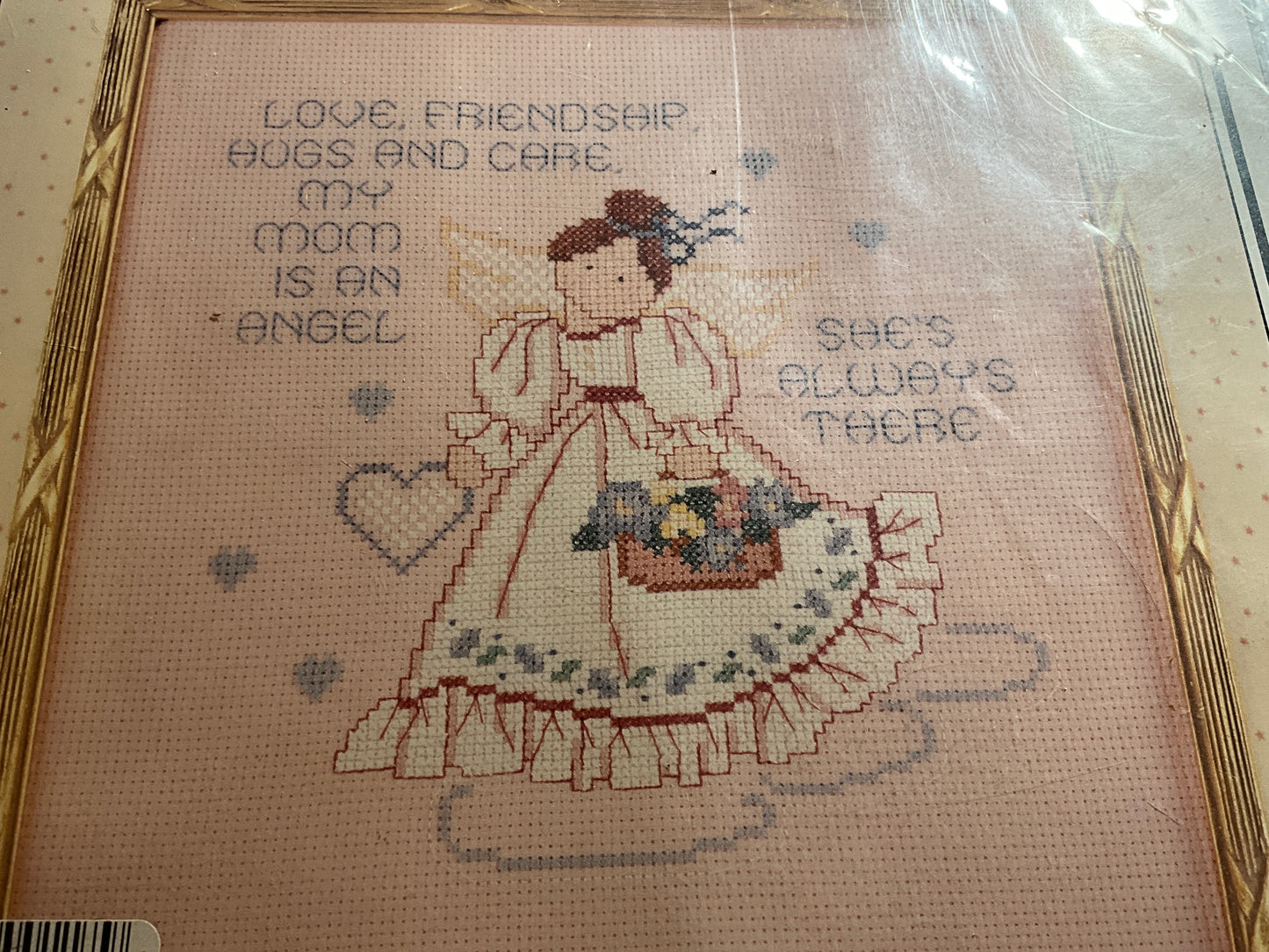 Astor Place Angel Mom Book 64 counted cross stitch kit