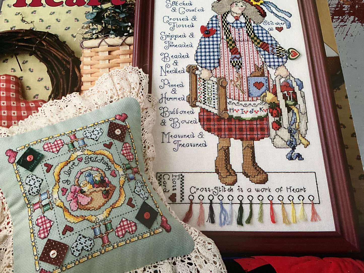 Jeremiah Junction Stitcher at Heart JL174 counted cross stitch chart