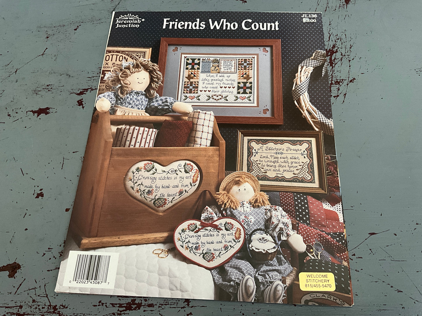 Jeremiah Junction Choice Vintage Counted Cross Stitch Charts See Pictures and Variations*