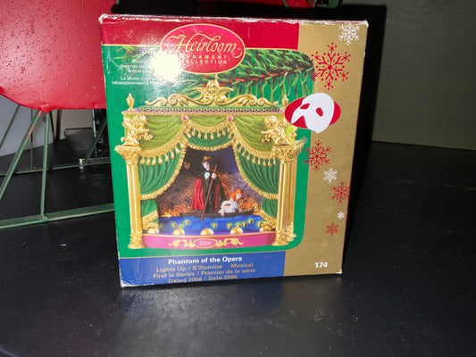 Carlton Cards Phantom of the Opera 1986 Heirloom Ornament Collection 174