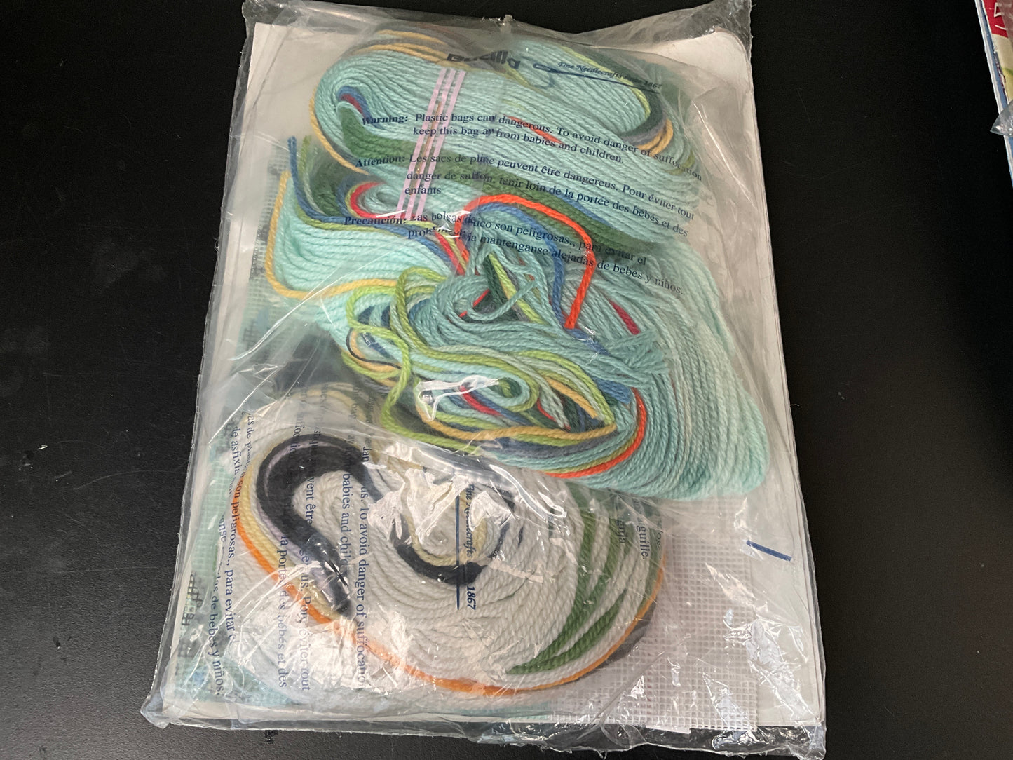 Bucilla Asian Inspiration “Bless This House” 4826 needlepoint kit