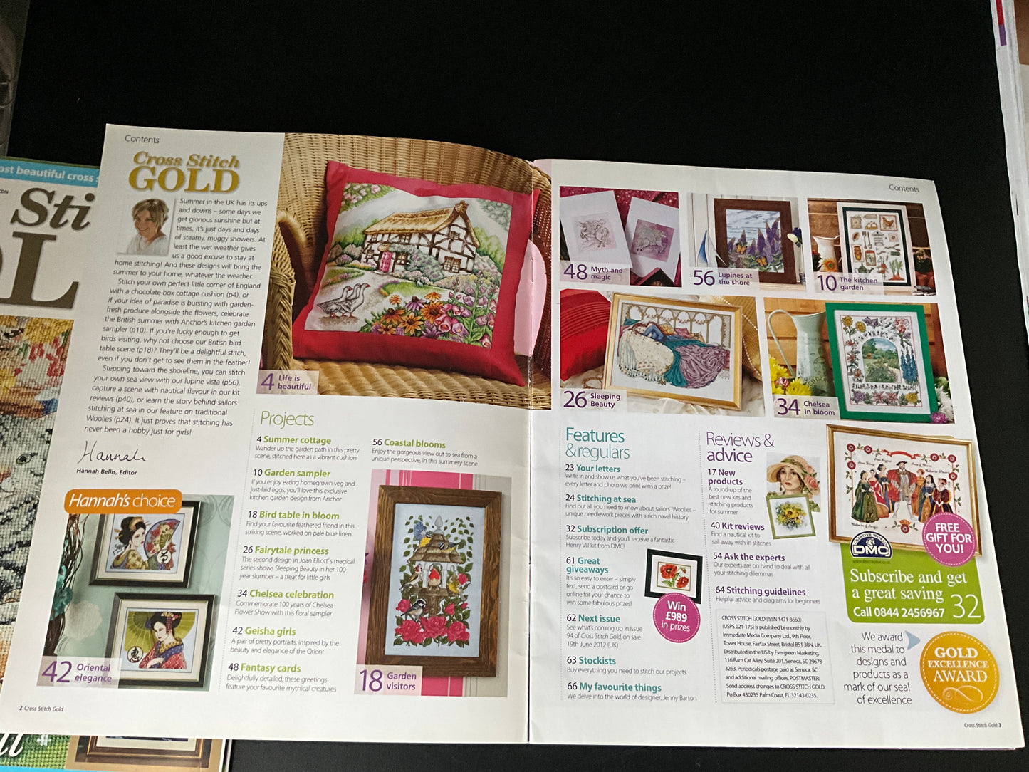 Cross Stitch Gold magazine lot choice see pictures and variations*