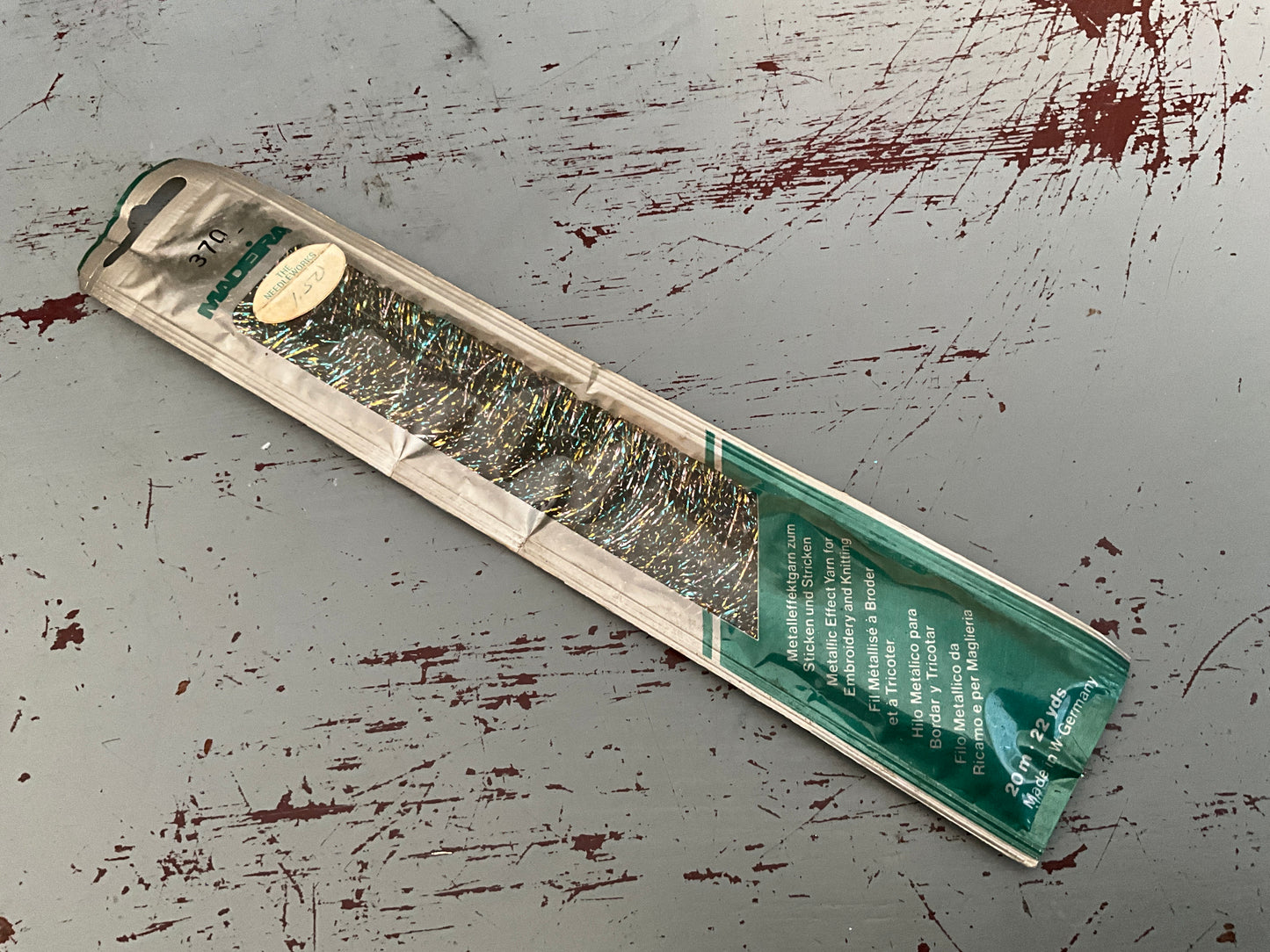 Madeira embroidery & knitting 370 metallic thread