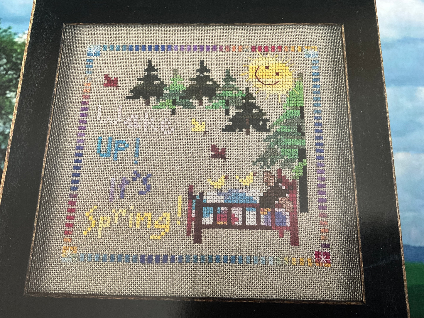 Something In Common Wake Up, It’s Spring counted cross stitch chart