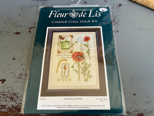 Fleur de Lis choice counted cross stitch kits see pictures and variations