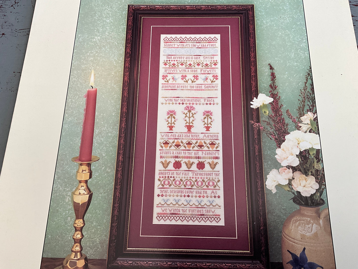 Willow Ridge Designs Seasons Sampler counted cross stitch chart